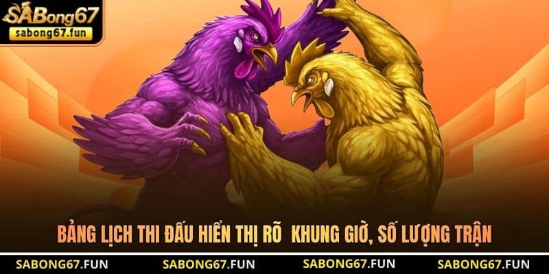 Lịch Thi Đấu Đá Gà SABONG67 - Cập Nhật Chi Tiết Nhất - VIP88 Lịch Thi Đấu Đá Gà SABONG67 - Cập Nhật Chi Tiết Nhất - VIP88